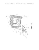 PATTERN BUILDING GAME ASSEMBLY WITH LAUNCHING APPARATUS AND METHODS diagram and image