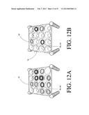 PATTERN BUILDING GAME ASSEMBLY WITH LAUNCHING APPARATUS AND METHODS diagram and image