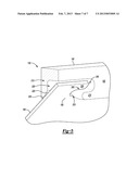 GAS TURBINE EXHAUST NOZZLE DIVERGENT FLAP SEAL diagram and image