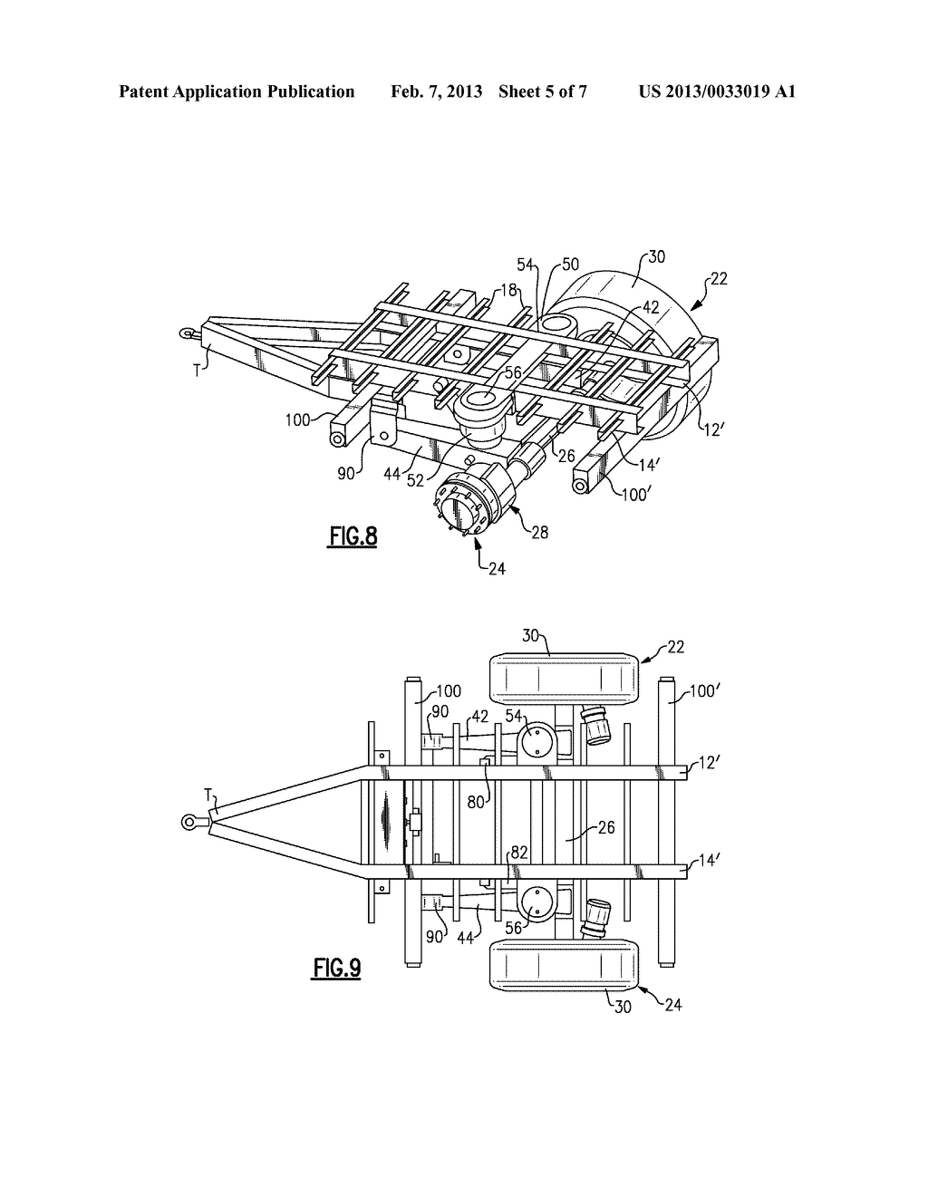 SIDE MOUNTED AIR SPRING TRAILING ARM SUSPENSION - diagram, schematic, and image 06