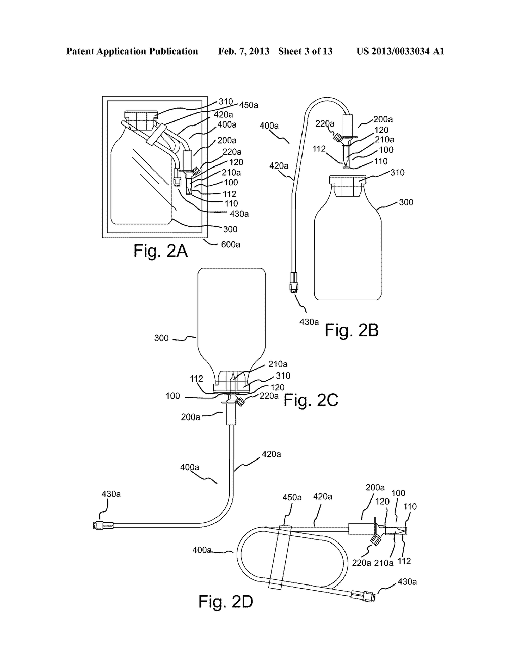 FLUID PATH CONNECTORS AND CONTAINER SPIKES FOR FLUID DELIVERY - diagram, schematic, and image 04