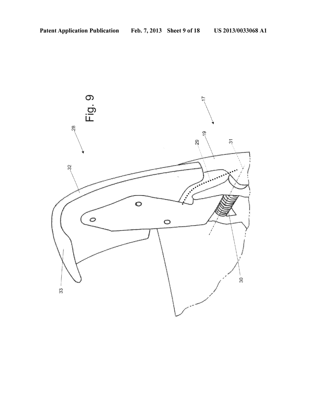 CAR WITH A SUN ROOF PROVIDED WITH INTERNAL AND EXTERNAL VERTICAL POSTS - diagram, schematic, and image 10