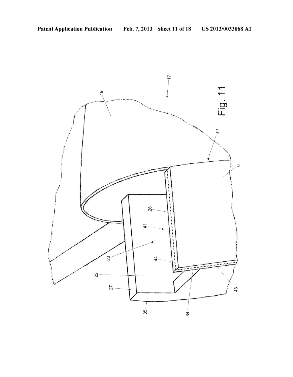 CAR WITH A SUN ROOF PROVIDED WITH INTERNAL AND EXTERNAL VERTICAL POSTS - diagram, schematic, and image 12