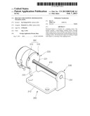 BRACKET FOR STEPPING MOTOR HAVING WELDING ZONE diagram and image