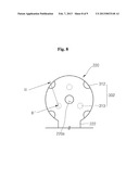 BRACKET FOR STEPPING MOTOR HAVING WELDING ZONE diagram and image