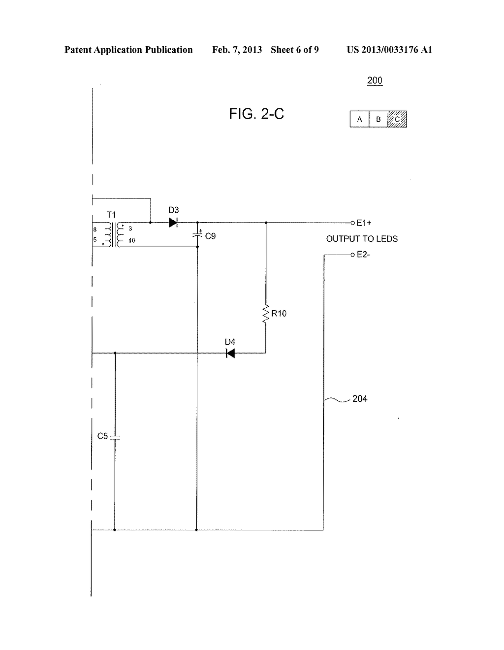 LIGHT EMITTING DIODE LUMINAIRE FOR CONNECTION IN SERIES - diagram, schematic, and image 07