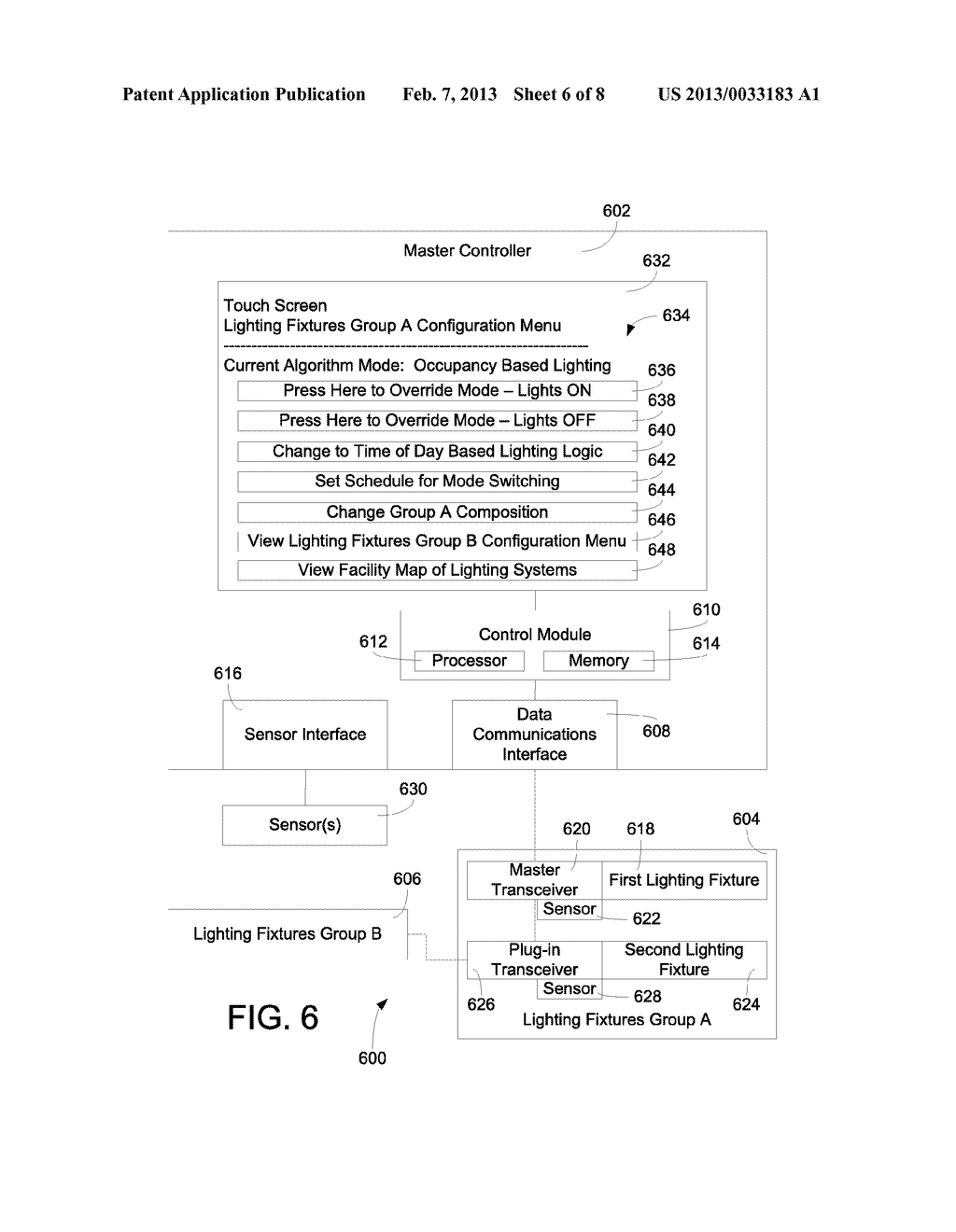 SYSTEM AND METHOD FOR CONTROLLING LIGHTING - diagram, schematic, and image 07