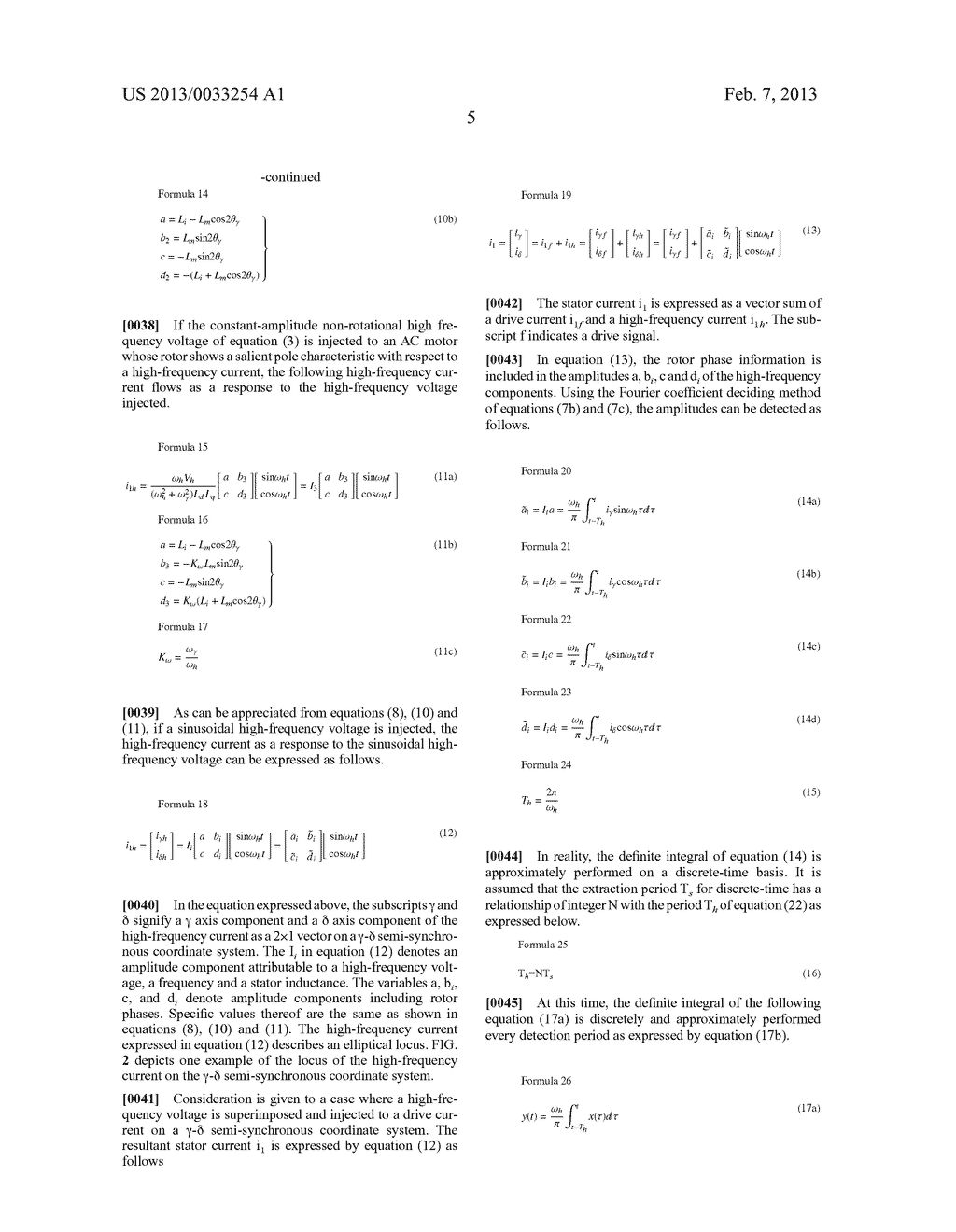 ROTOR PHASE/SPEED ESTIMATING DEVICE FOR AN AC MOTOR - diagram, schematic, and image 15