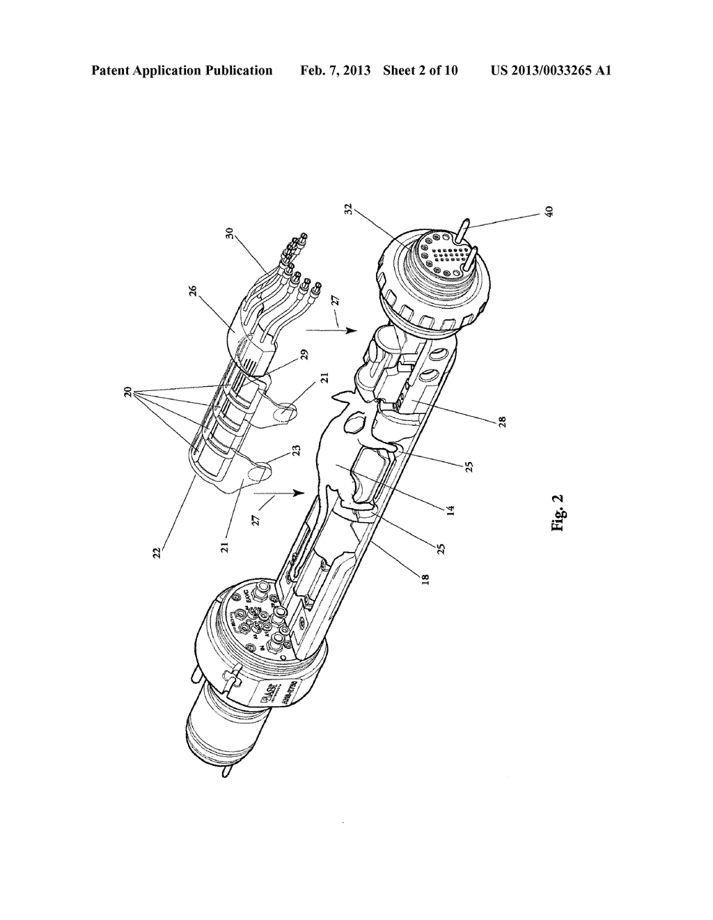 Electrical and Fluid Connection System for Magnetic Imaging - diagram, schematic, and image 03