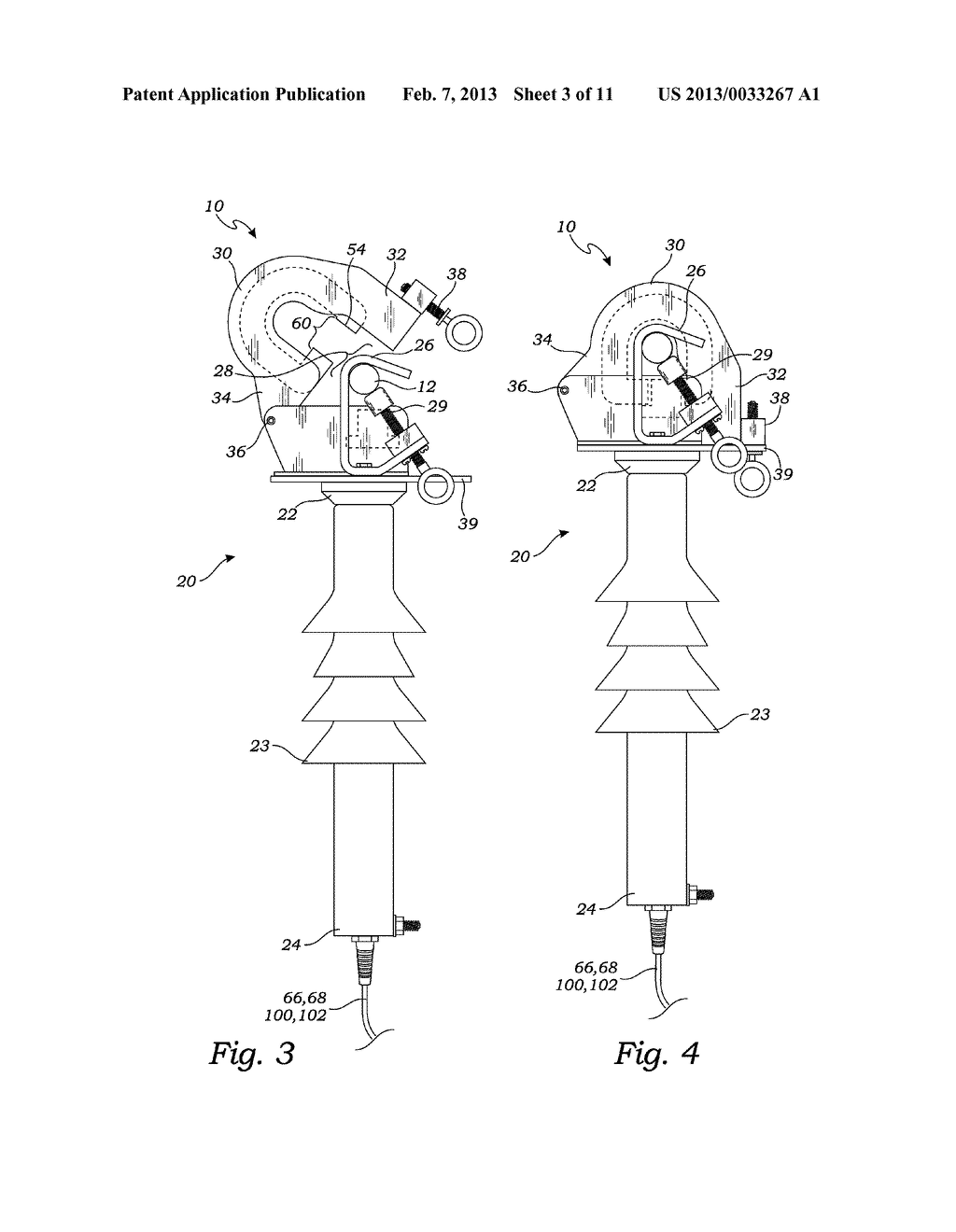 OPTICAL SENSOR ASSEMBLY FOR INSTALLATION ON A CURRENT CARRYING CABLE - diagram, schematic, and image 04