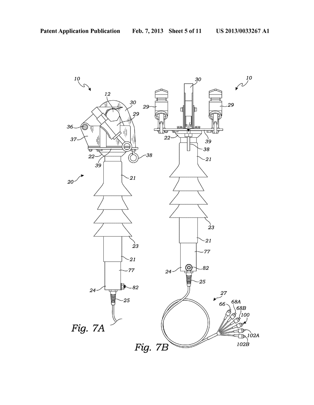 OPTICAL SENSOR ASSEMBLY FOR INSTALLATION ON A CURRENT CARRYING CABLE - diagram, schematic, and image 06