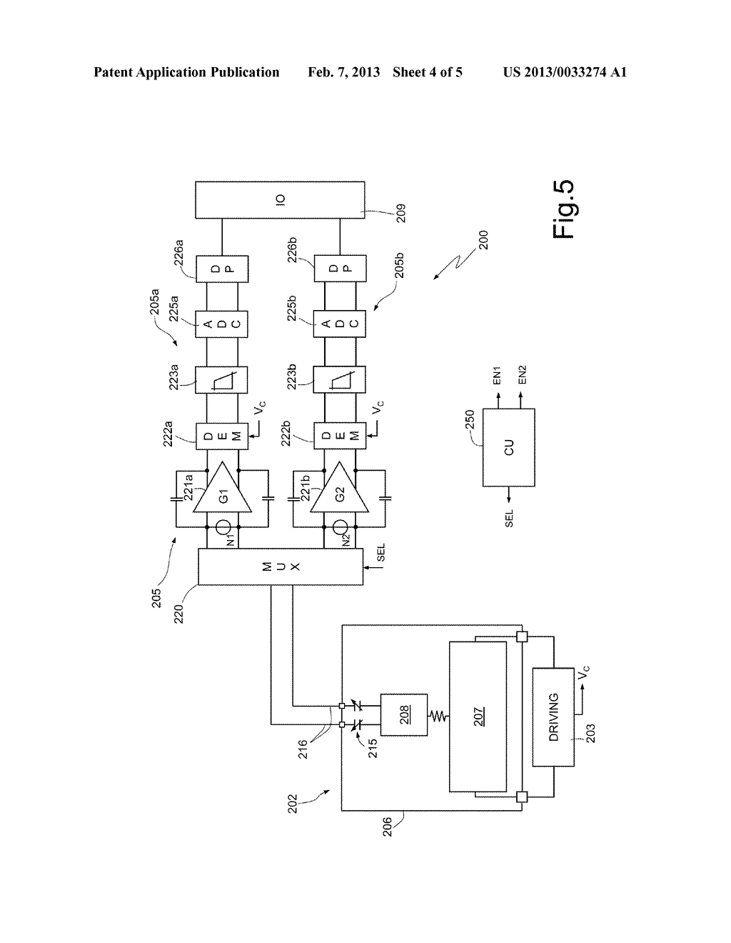 MICROELECTROMECHANICAL SENSOR WITH DIFFERENTIATED PERFORMANCES AND METHOD     OF CONTROLLING A MICROELECTROMECHANICAL SENSOR - diagram, schematic, and image 05