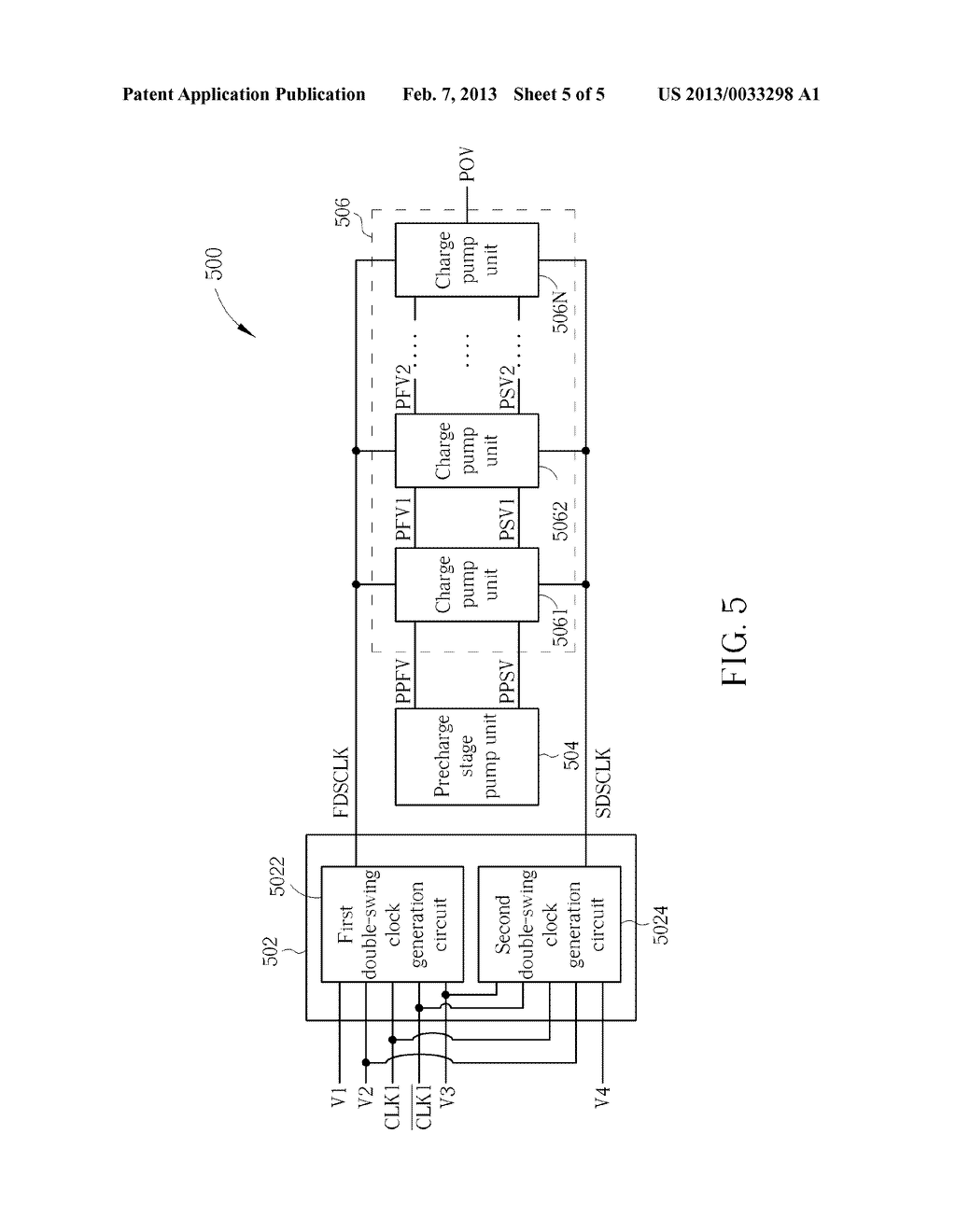 DOUBLE-SWING CLOCK GENERATOR AND CHARGE PUMP - diagram, schematic, and image 06