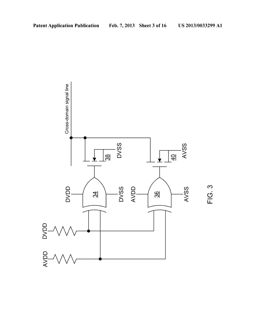 APPARATUS FOR INTERFACING CIRCUIT DOMAINS - diagram, schematic, and image 04