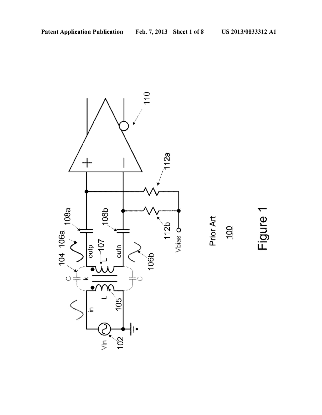 SINGLE-ENDED TO DIFFERENTIAL AMPLIFIER - diagram, schematic, and image 02