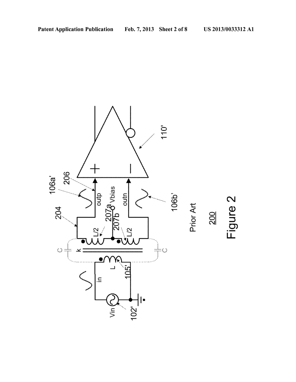 SINGLE-ENDED TO DIFFERENTIAL AMPLIFIER - diagram, schematic, and image 03