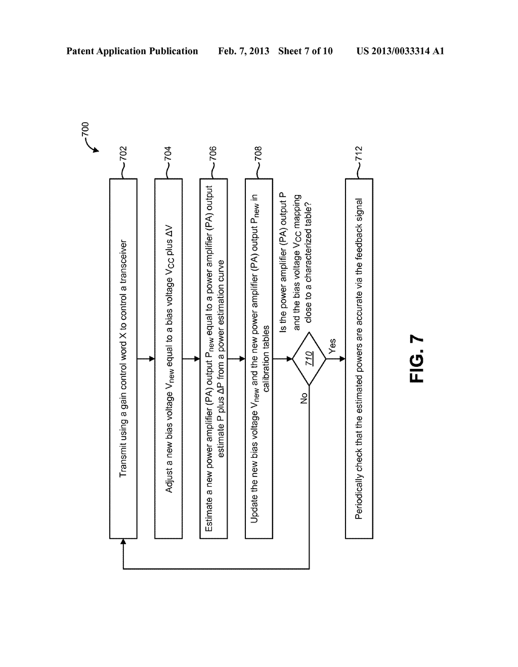 POWER BASED FEEDBACK FOR IMPROVED POWER AMPLIFIER (PA) EFFICIENCY - diagram, schematic, and image 08