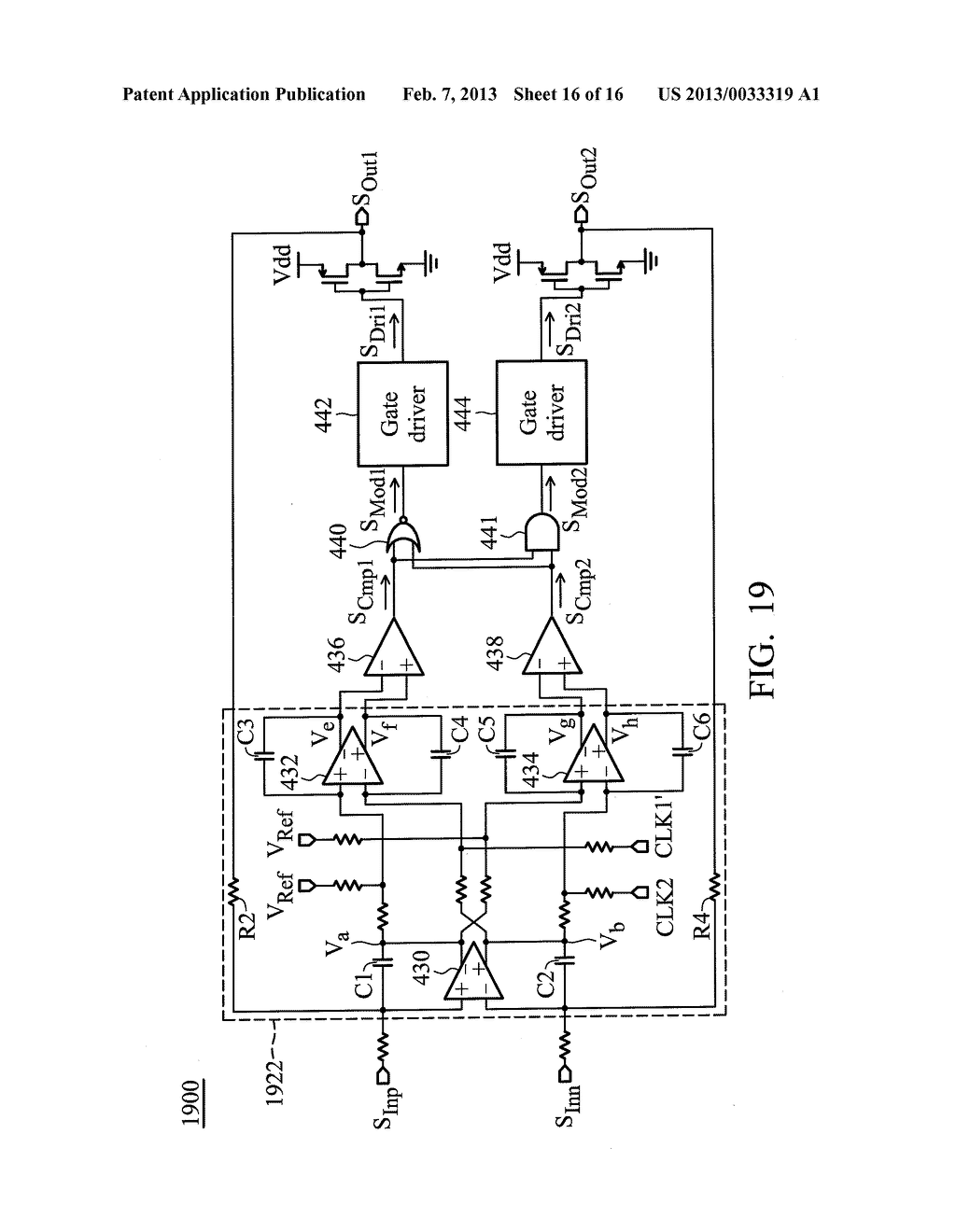 AMPLIFIER CIRCUITS AND MODULATION SIGNAL GENERATING CIRCUITS THEREIN - diagram, schematic, and image 17