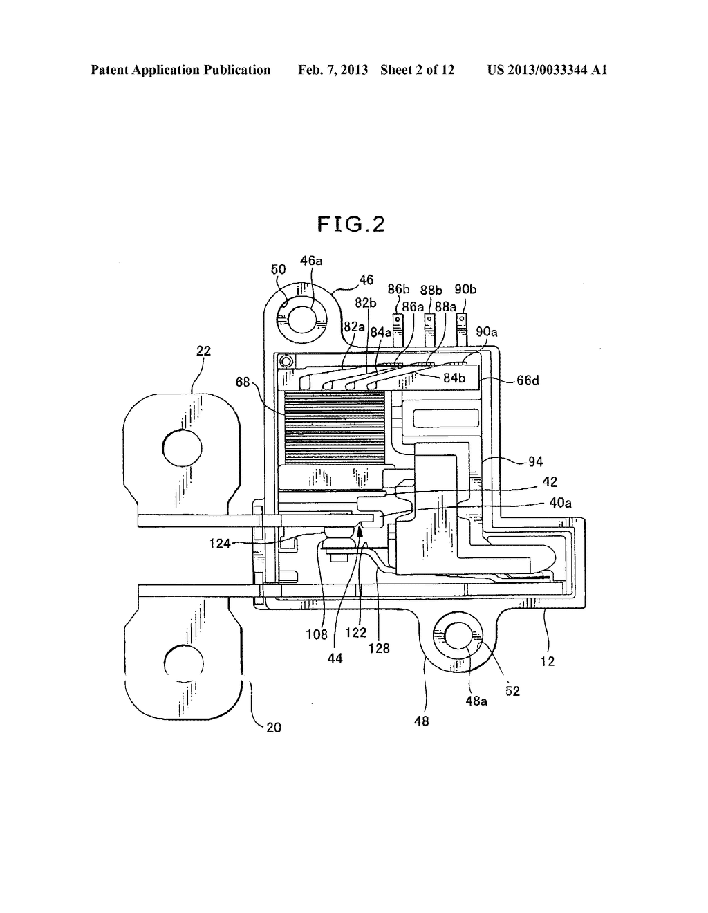 ELECTROMAGNETIC RELAY - diagram, schematic, and image 03