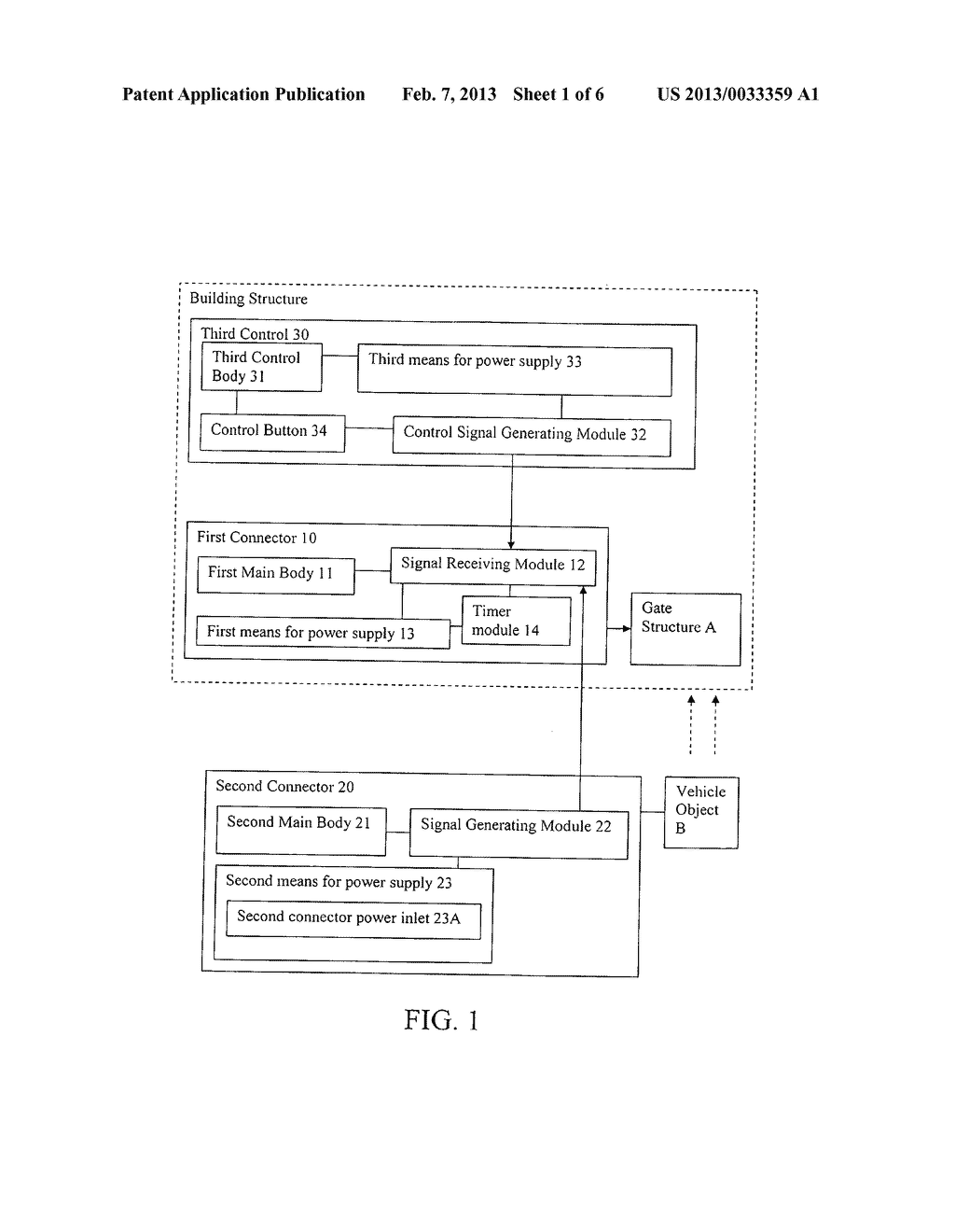 No-Click automate opener control system for gate, garage and the like - diagram, schematic, and image 02