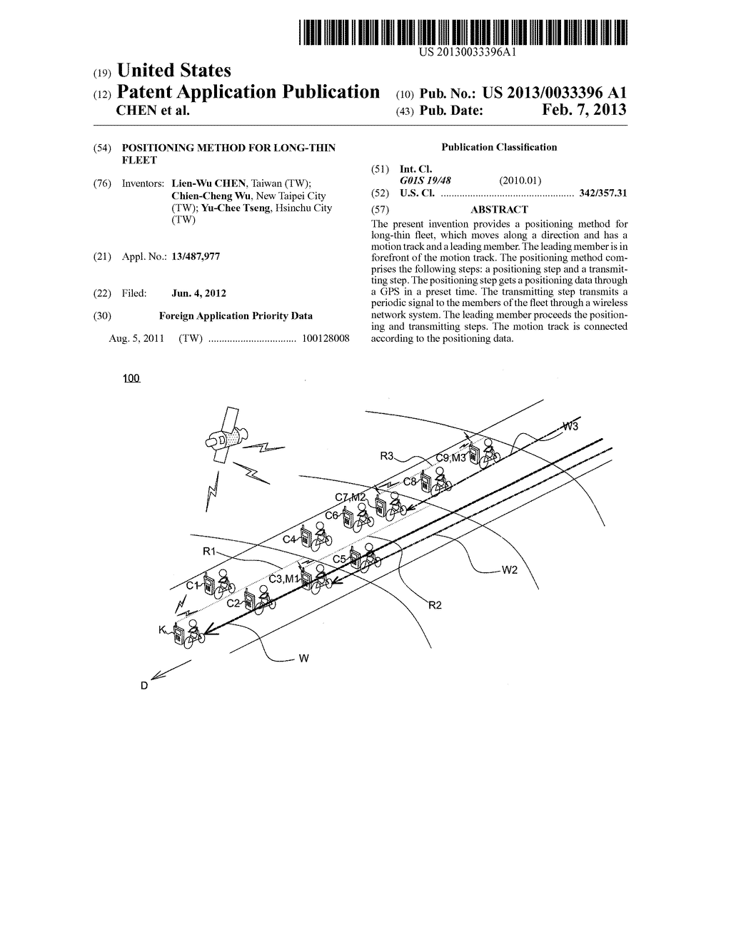 POSITIONING METHOD FOR LONG-THIN FLEET - diagram, schematic, and image 01