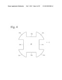 THREE-AXIS ANTENNA AND CORE ASSEMBLY USED THEREIN diagram and image