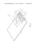 COMMUNICATION ELECTRONIC DEVICE AND ANTENNA STRUCTURE THEREIN diagram and image