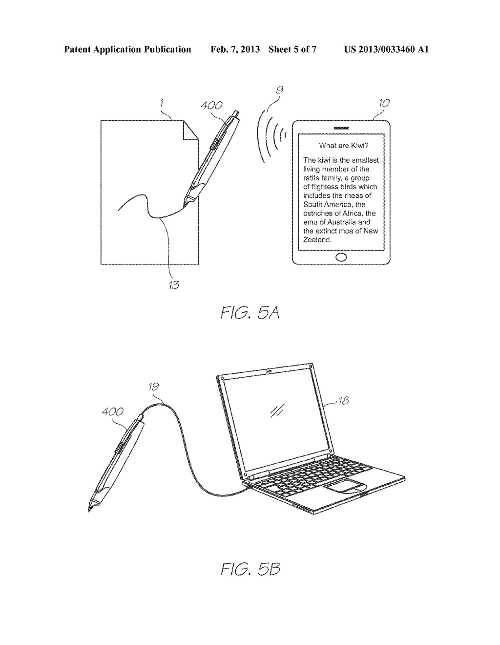 METHOD OF NOTETAKING USING OPTICALLY IMAGING PEN WITH SOURCE DOCUMENT     REFERENCING - diagram, schematic, and image 06