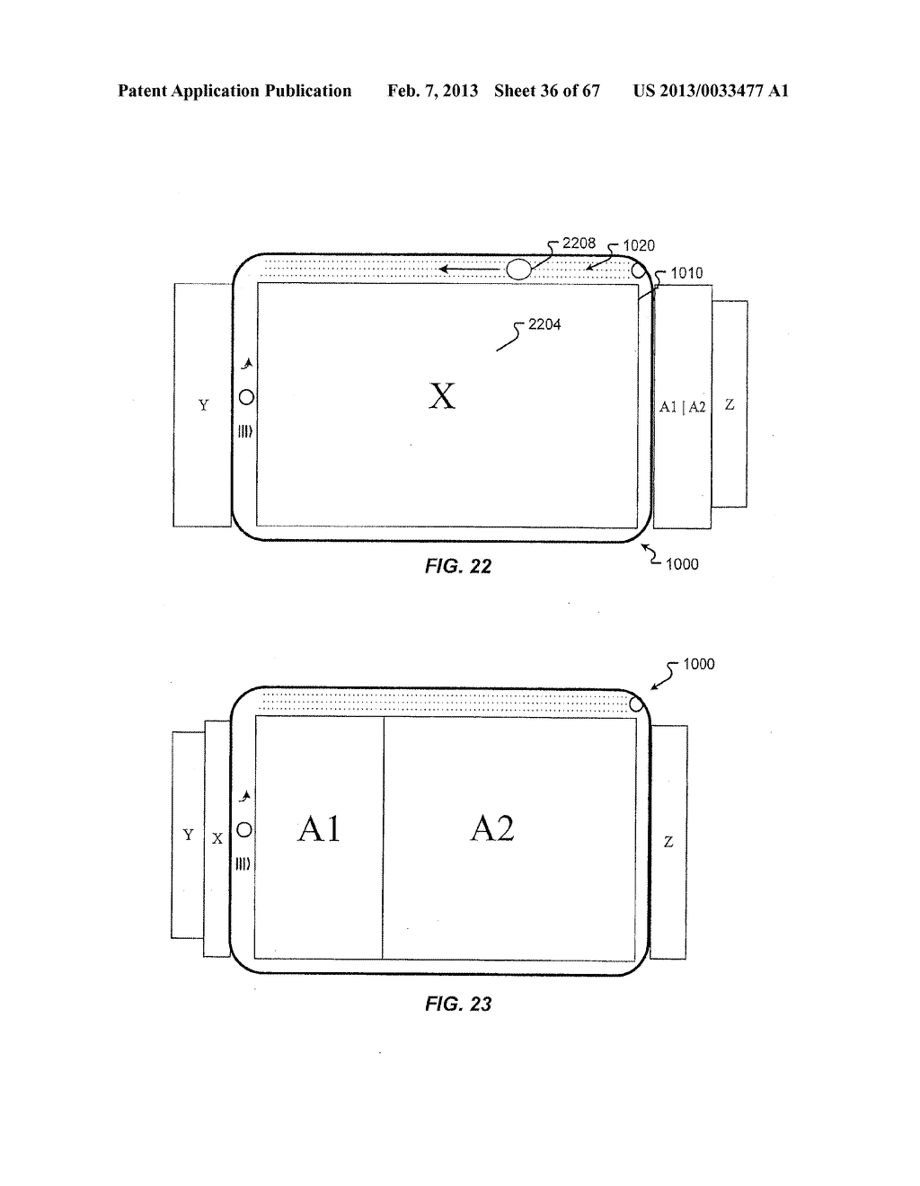 SMART PAD OPERATION WITH DIFFERING DISPLAY PARAMETERS APPLIED TO DIFFERENT     DISPLAY ELEMENTS - diagram, schematic, and image 37