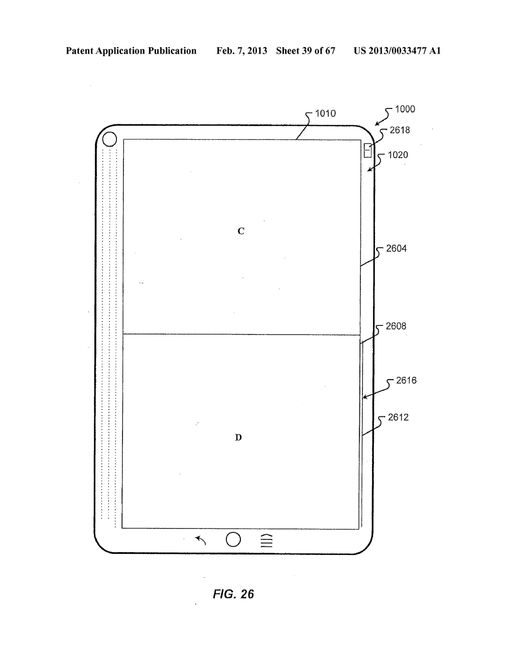 SMART PAD OPERATION WITH DIFFERING DISPLAY PARAMETERS APPLIED TO DIFFERENT     DISPLAY ELEMENTS - diagram, schematic, and image 40