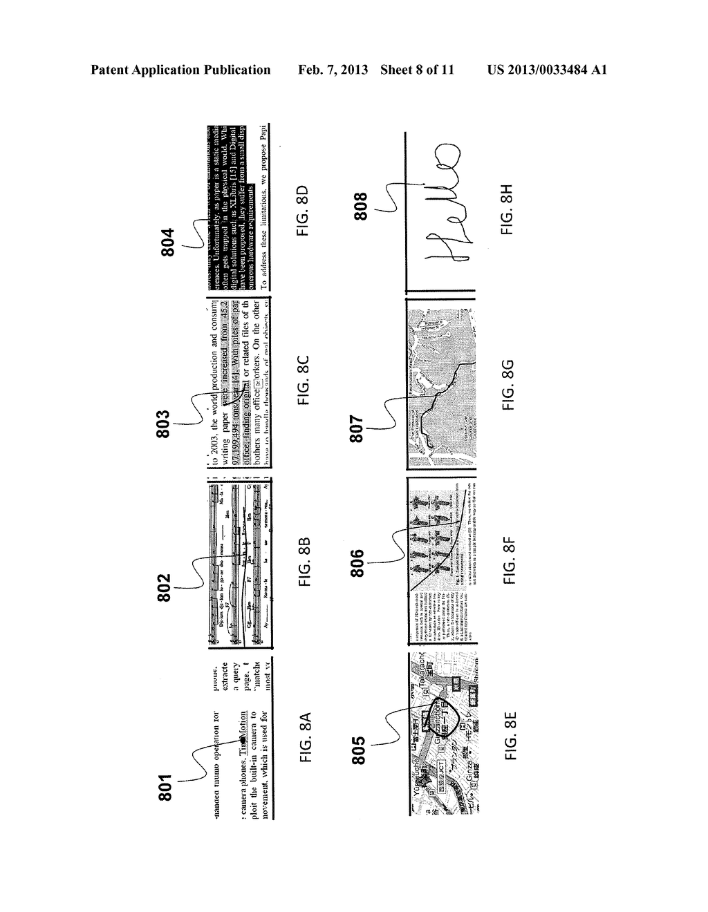 SYSTEM AND METHOD FOR INTERACTIVE MARKERLESS PAPER DOCUMENTS IN 3D SPACE     WITH MOBILE CAMERAS AND PROJECTORS - diagram, schematic, and image 09
