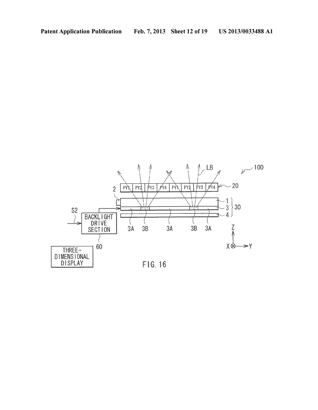DISPLAY METHOD, DISPLAY DEVICE, ELECTRONIC SYSTEM, AND LIGHTING UNIT - diagram, schematic, and image 13