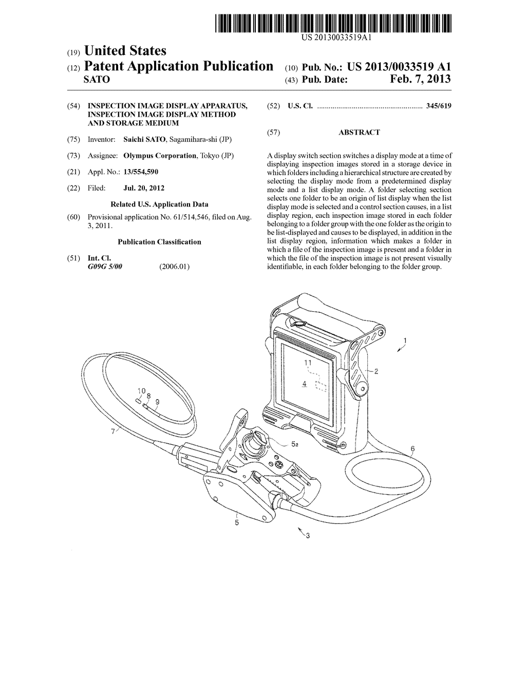 INSPECTION IMAGE DISPLAY APPARATUS, INSPECTION IMAGE DISPLAY METHOD AND     STORAGE MEDIUM - diagram, schematic, and image 01