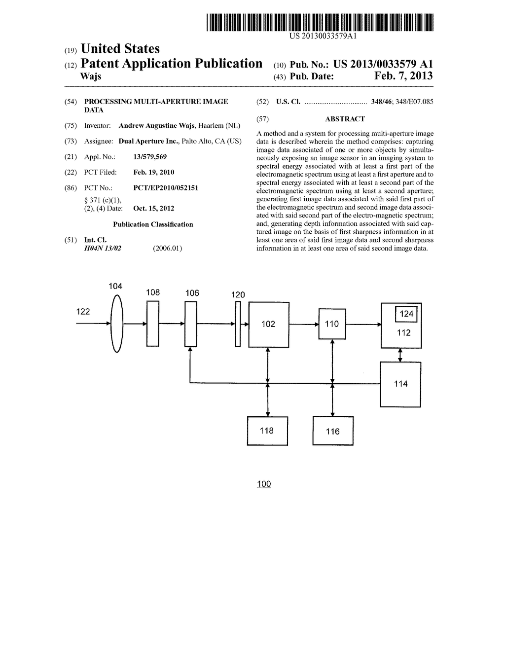 PROCESSING MULTI-APERTURE IMAGE DATA - diagram, schematic, and image 01