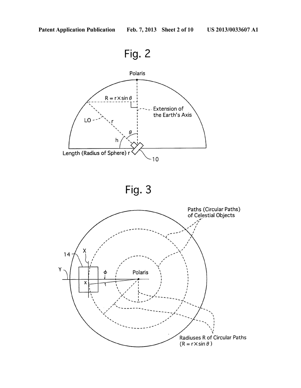 METHOD OF AUTOMATICALLY TRACKING AND PHOTOGRAPHING CELESTIAL OBJECTS, AND     CAMERA EMPLOYING THIS METHOD - diagram, schematic, and image 03