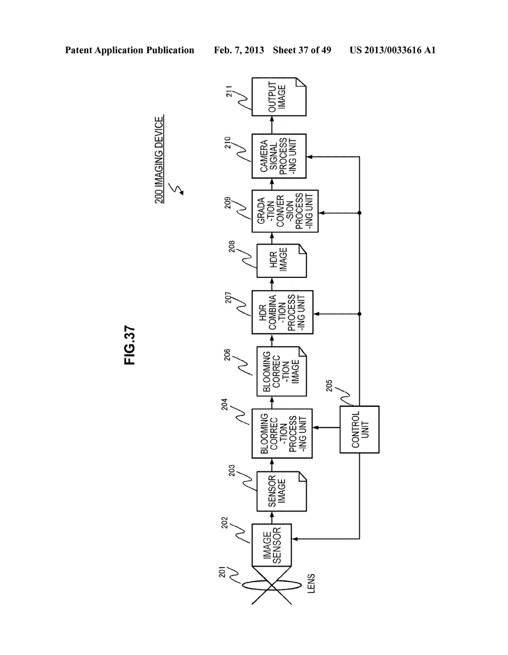 IMAGING DEVICE, IMAGE PROCESSING METHOD AND PROGRAM - diagram, schematic, and image 38