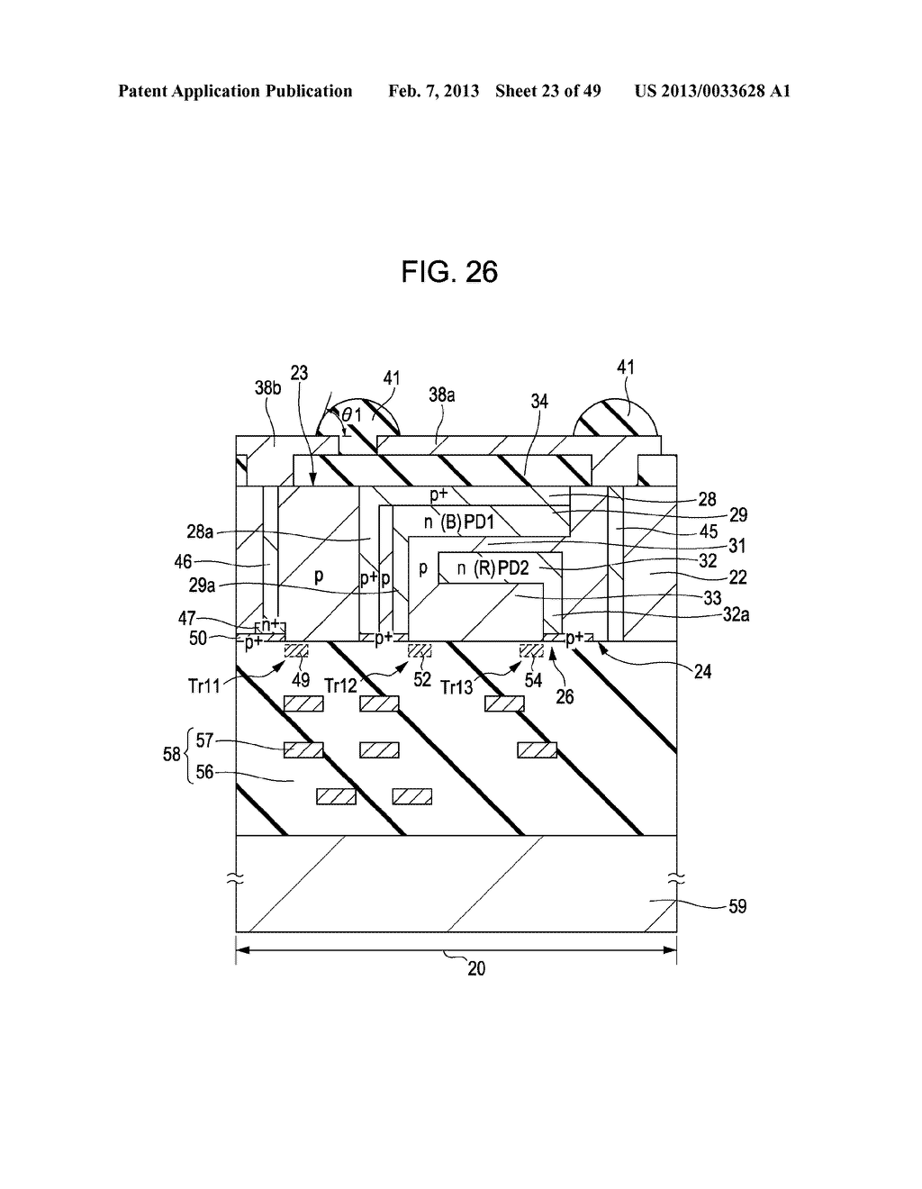 SOLID-STATE IMAGING DEVICE, METHOD OF MANUFACTURING THE SAME, AND     ELECTRONIC APPARATUS - diagram, schematic, and image 24