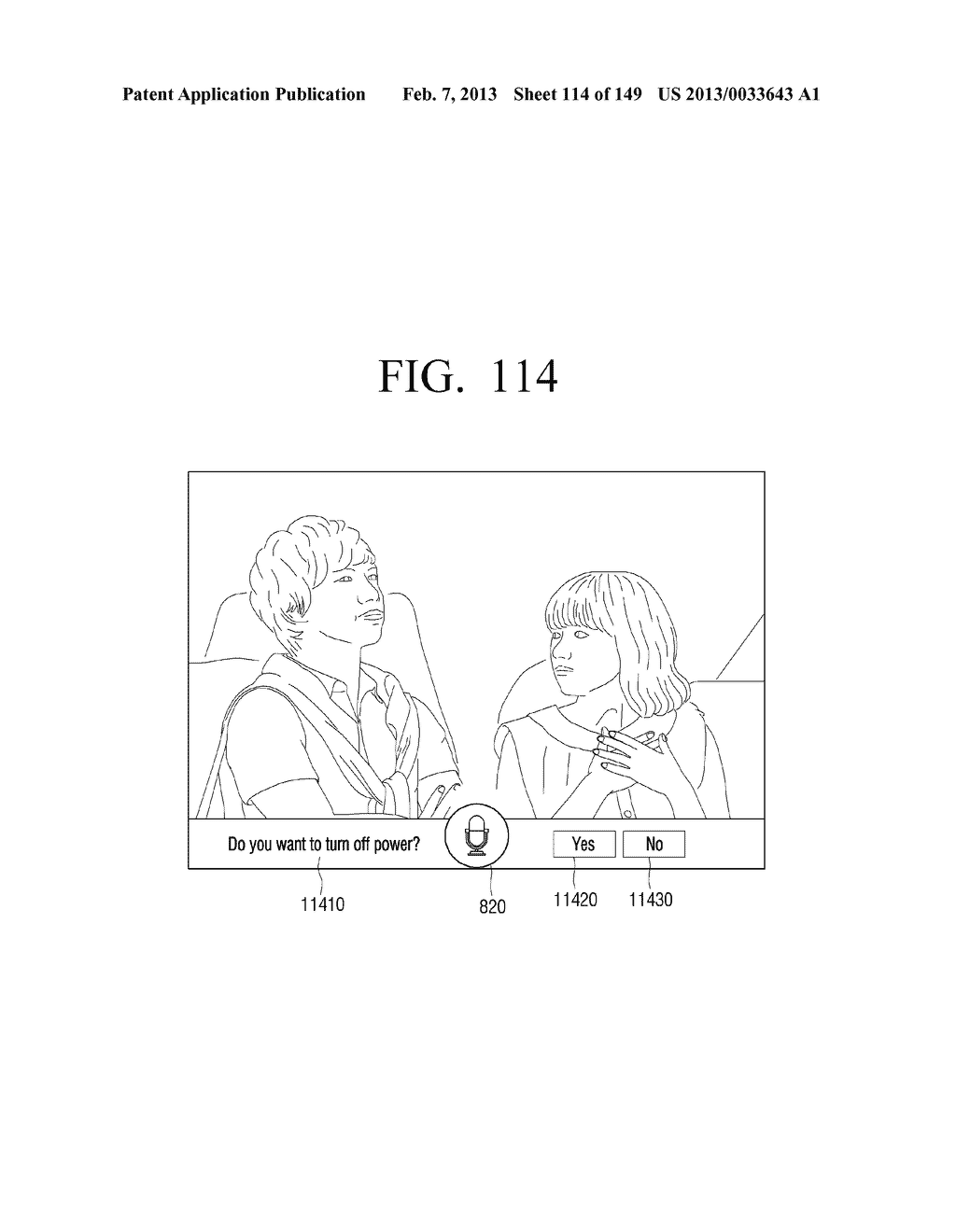 METHOD FOR CONTROLLING ELECTRONIC APPARATUS BASED ON VOICE RECOGNITION AND     MOTION RECOGNITION, AND ELECTRONIC APPARATUS APPLYING THE SAME - diagram, schematic, and image 115