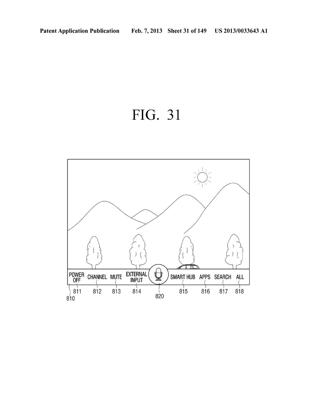 METHOD FOR CONTROLLING ELECTRONIC APPARATUS BASED ON VOICE RECOGNITION AND     MOTION RECOGNITION, AND ELECTRONIC APPARATUS APPLYING THE SAME - diagram, schematic, and image 32