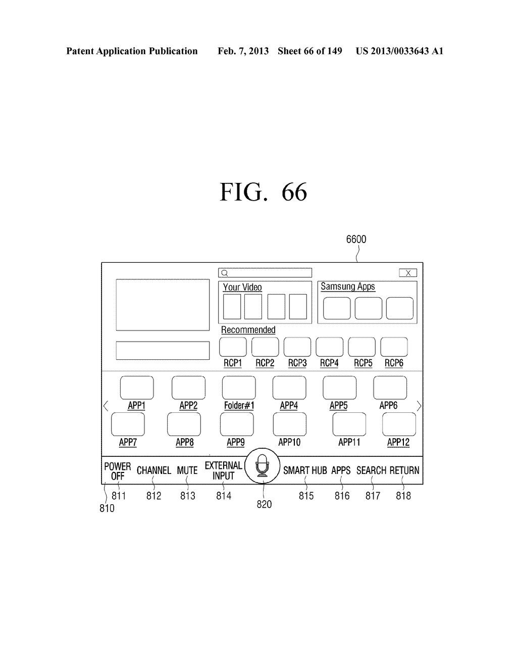 METHOD FOR CONTROLLING ELECTRONIC APPARATUS BASED ON VOICE RECOGNITION AND     MOTION RECOGNITION, AND ELECTRONIC APPARATUS APPLYING THE SAME - diagram, schematic, and image 67