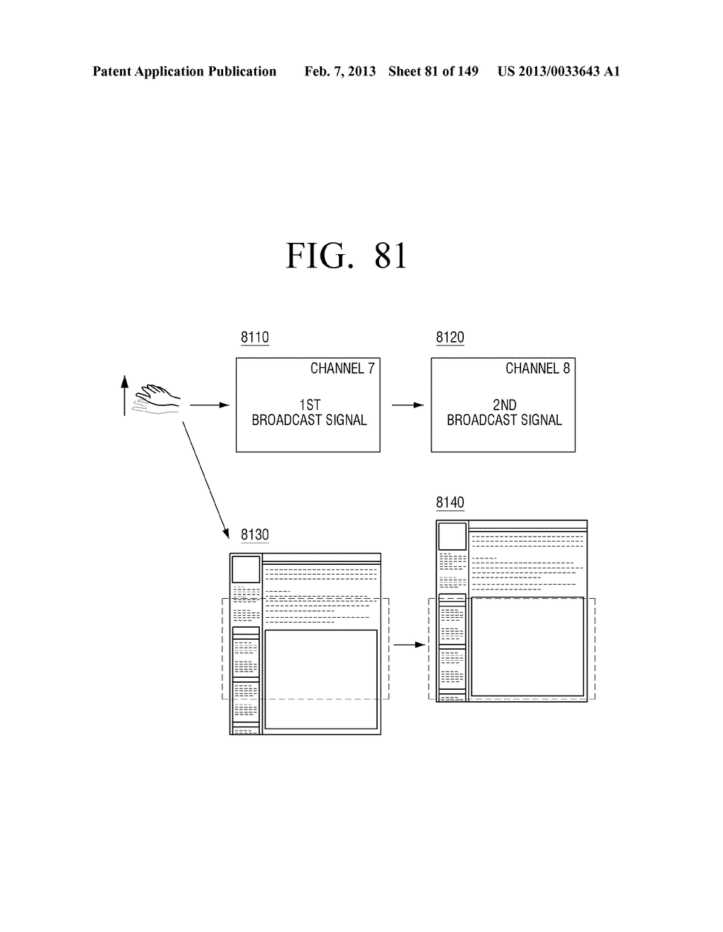 METHOD FOR CONTROLLING ELECTRONIC APPARATUS BASED ON VOICE RECOGNITION AND     MOTION RECOGNITION, AND ELECTRONIC APPARATUS APPLYING THE SAME - diagram, schematic, and image 82