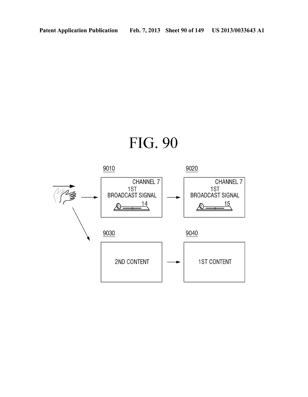 METHOD FOR CONTROLLING ELECTRONIC APPARATUS BASED ON VOICE RECOGNITION AND     MOTION RECOGNITION, AND ELECTRONIC APPARATUS APPLYING THE SAME - diagram, schematic, and image 91