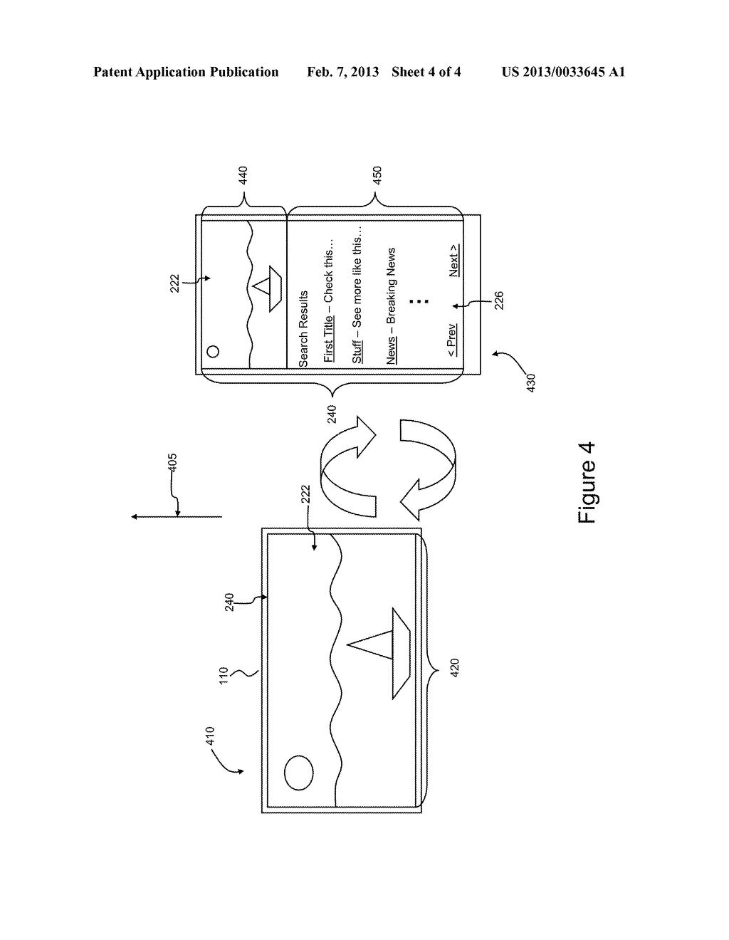 Multi-Tasking Portable Computing Device for Video Content Viewing - diagram, schematic, and image 05