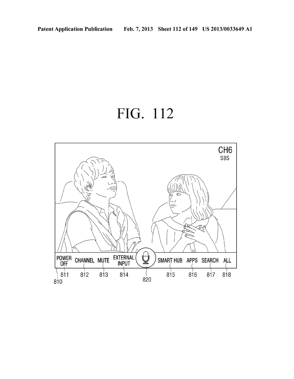 METHOD FOR CONTROLLING ELECTRONIC APPARATUS BASED ON MOTION RECOGNITION,     AND ELECTRONIC APPARATUS APPLYING THE SAME - diagram, schematic, and image 113