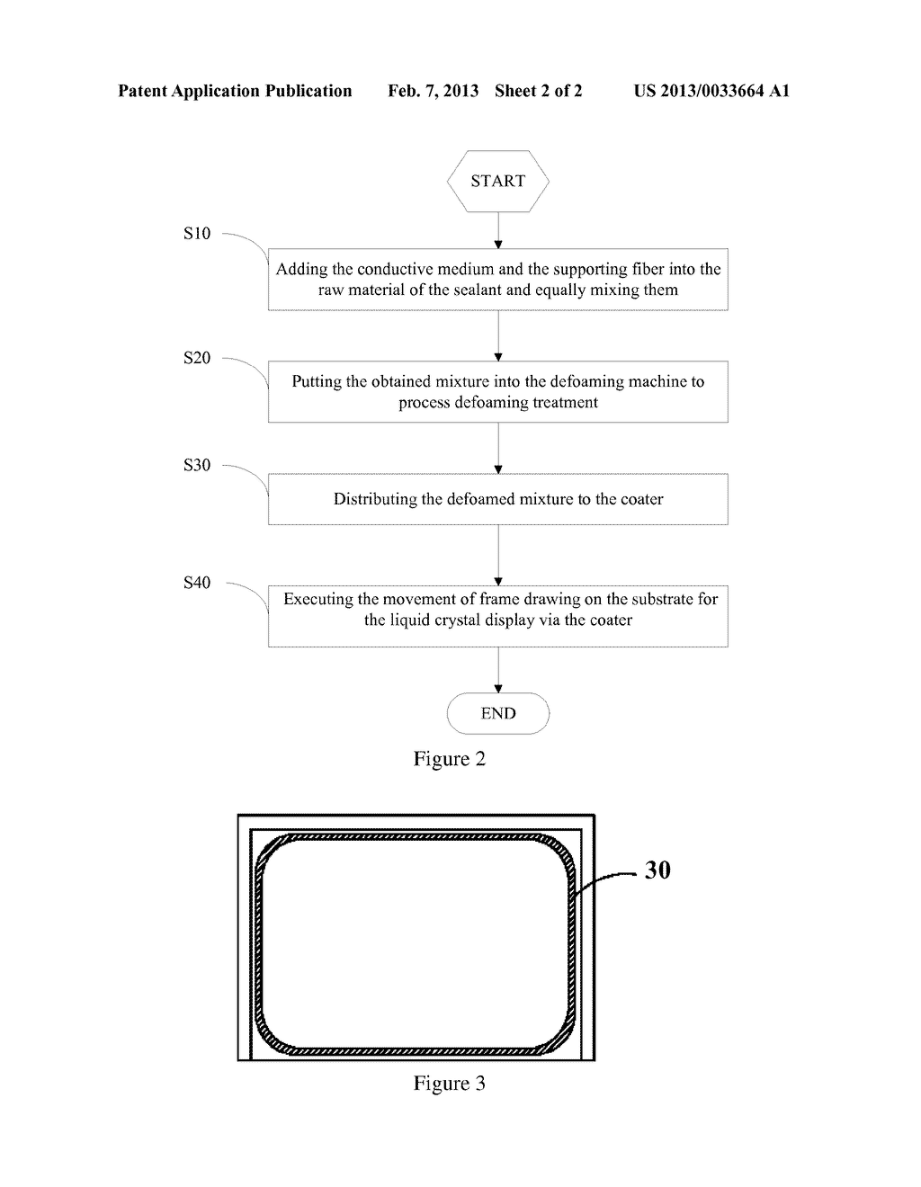 SEALANT FOR LIQUID CRYSTAL DISPLAY, MANUFACTURING METHOD OF SEALANT AND     LIQUID CRYSTAL DISPLAY - diagram, schematic, and image 03