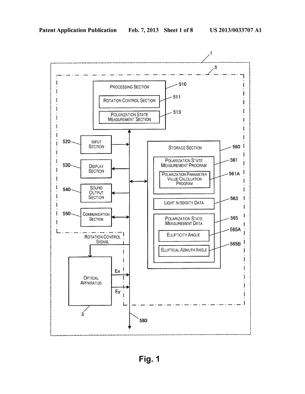POLARIZATION STATE MEASUREMENT APPARATUS AND POLARIZATION STATE     MEASUREMENT METHOD - diagram, schematic, and image 02