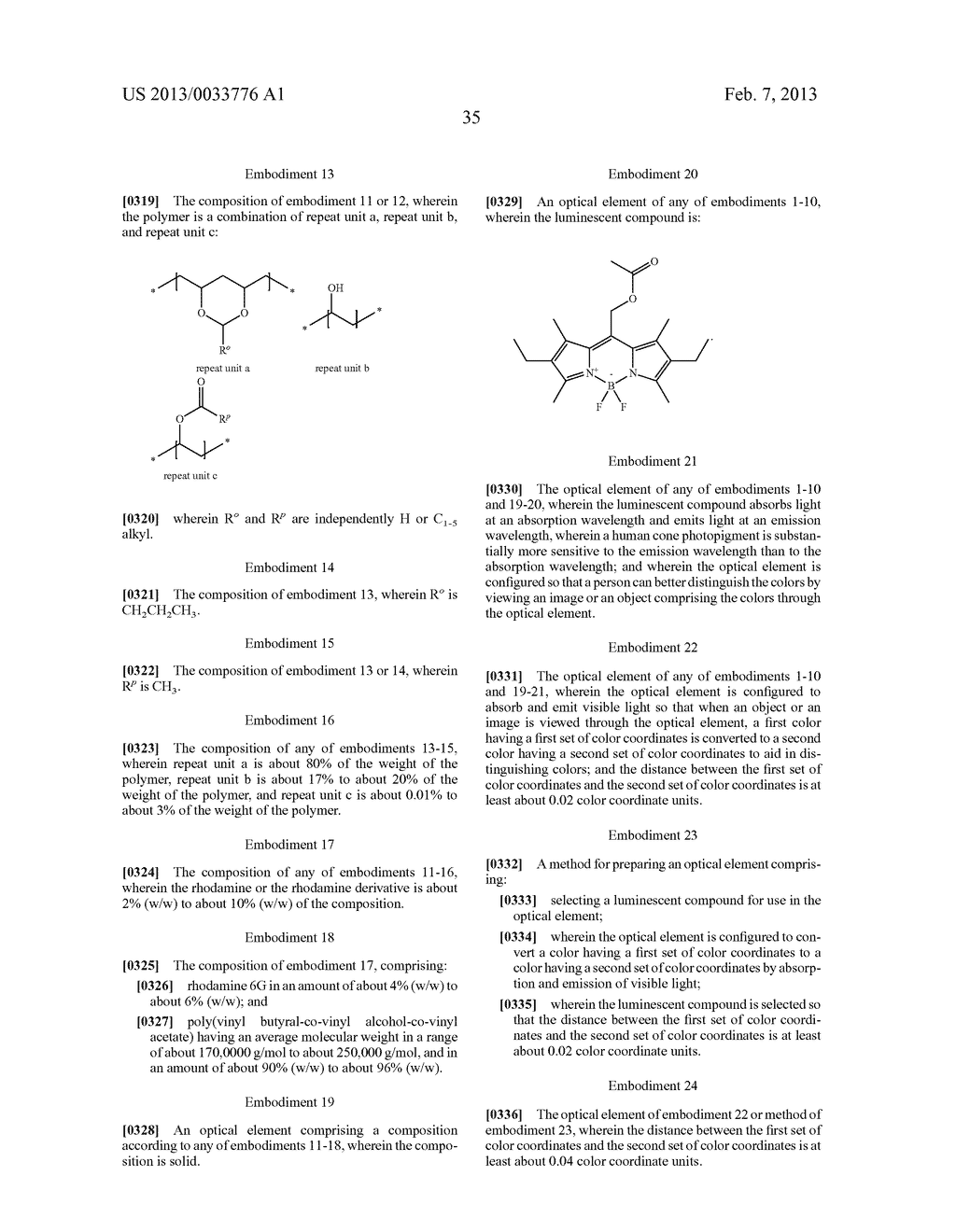 Optical Element for Correcting Color Blindness - diagram, schematic, and image 47