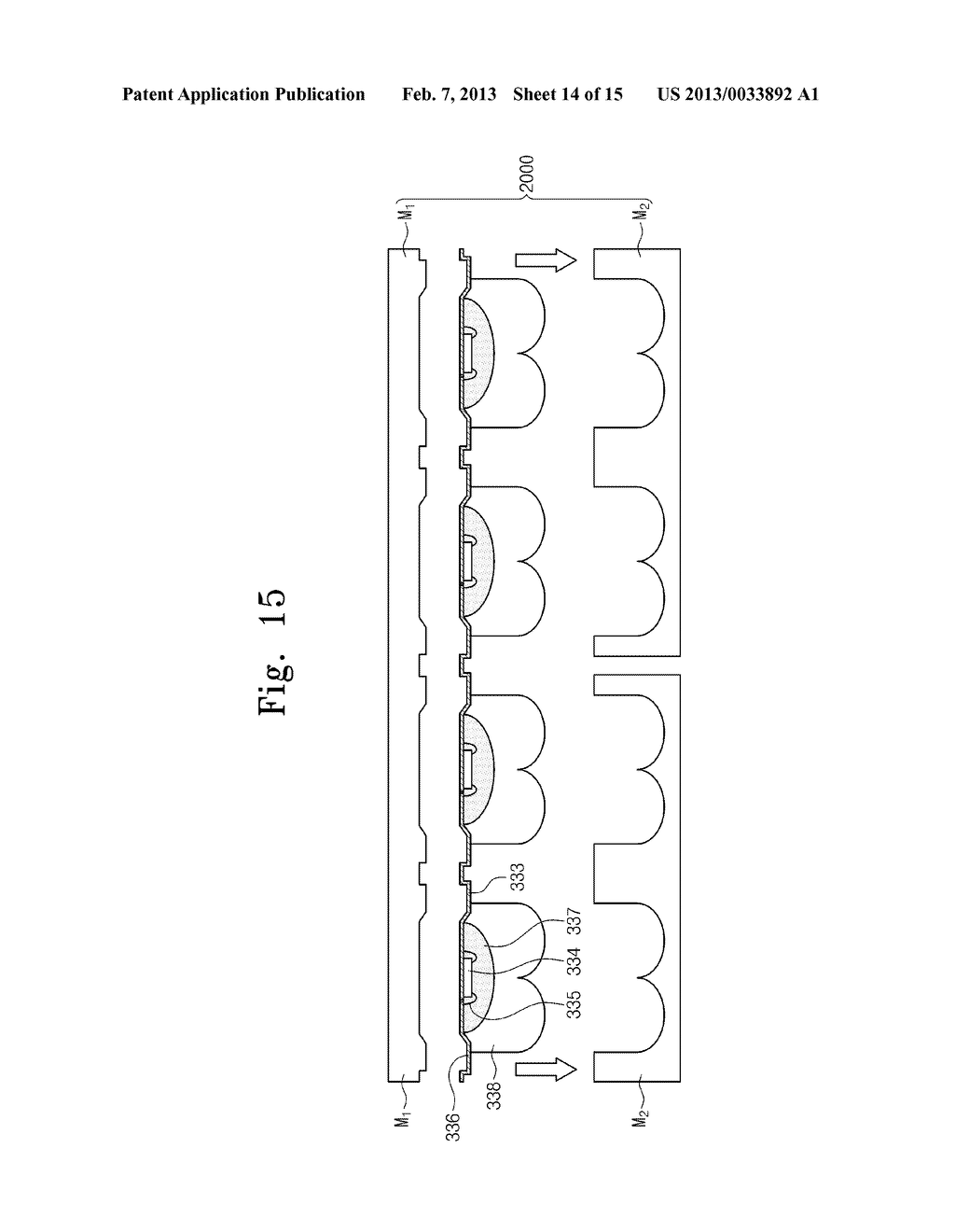 LIGHT EMITTING UNIT, BACKLIGHT ASSEMBLY INCLUDING THE SAME, AND METHOD OF     MANUFACTURING THE SAME - diagram, schematic, and image 15