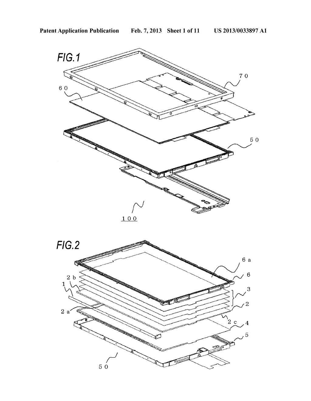 PLANER LIGHT SOURCE DEVICE AND DISPLAY DEVICE USING THE SAME - diagram, schematic, and image 02