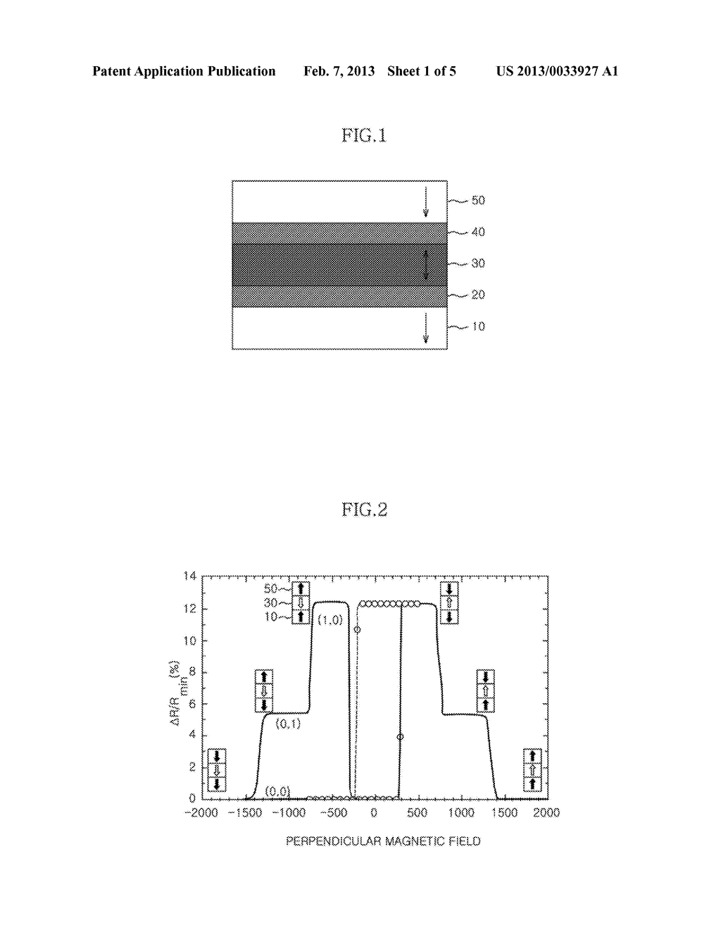 MAGENTIC RESISTANCE MEMORY APPARATUS HAVING MULTI LEVELS AND METHOD OF     DRIVING THE SAME - diagram, schematic, and image 02